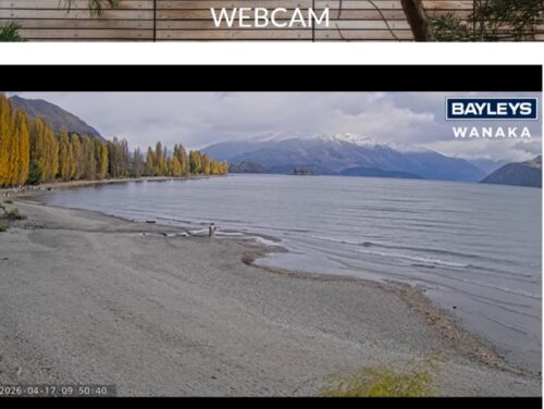 ワナカ湖畔ライブカメラ