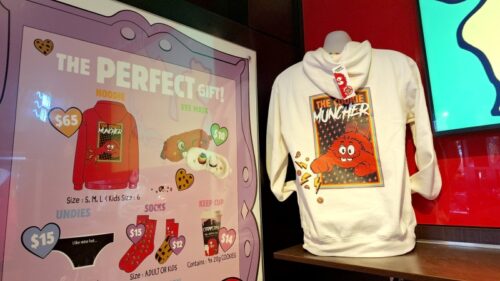 クイーンズタウンのクッキータイムバーで販売されているクッキー以外の衣類