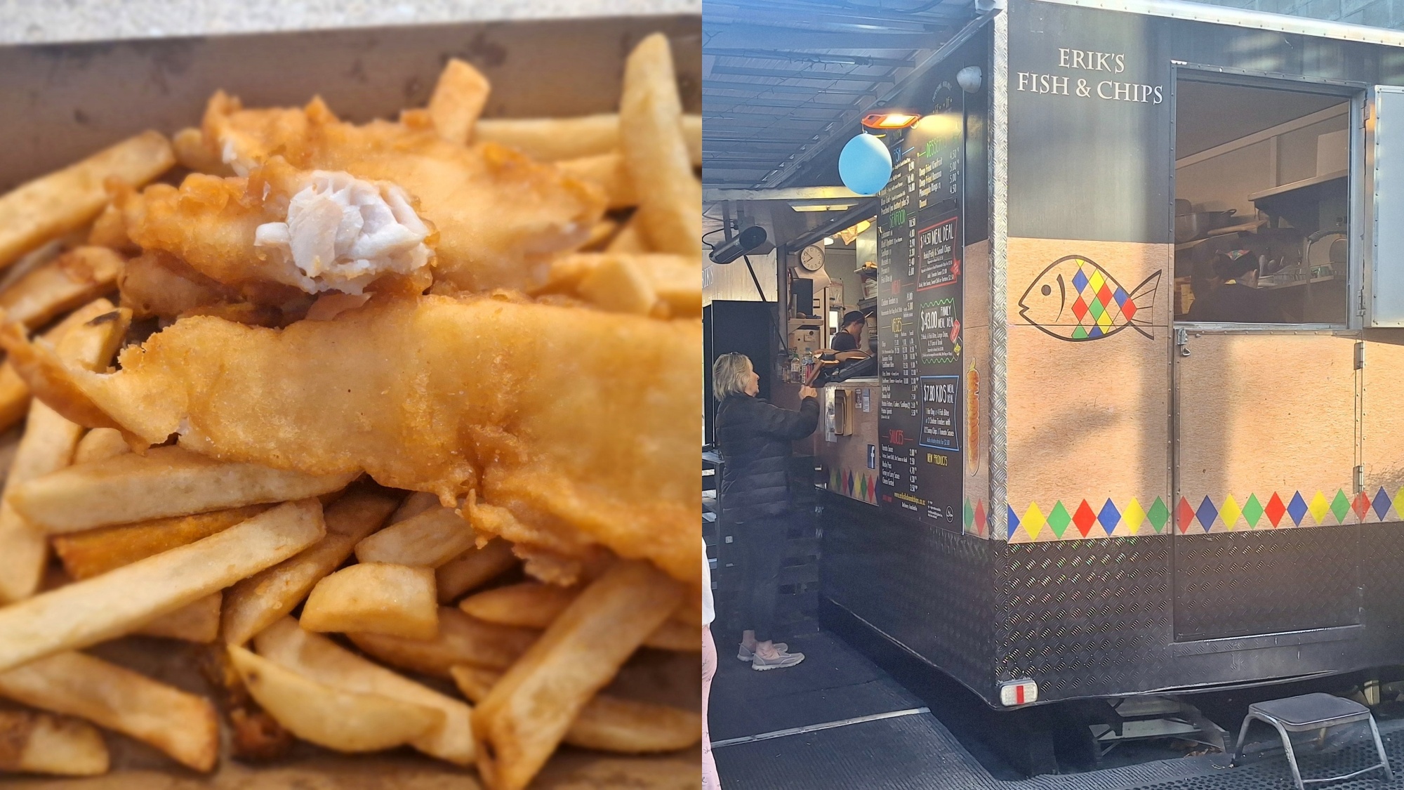 クイーンズタウンのErik"s Fish & Chips