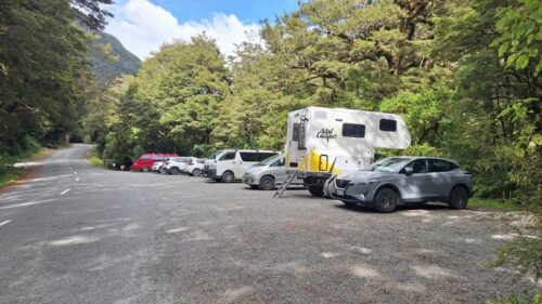 レイクマリアン・トラック駐車場