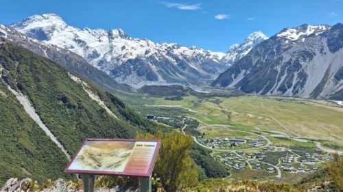 レッドターントラックの頂上にある見晴らし台