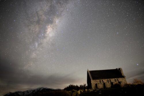2025年5月19日PM2200天の川と良き羊飼いの教会