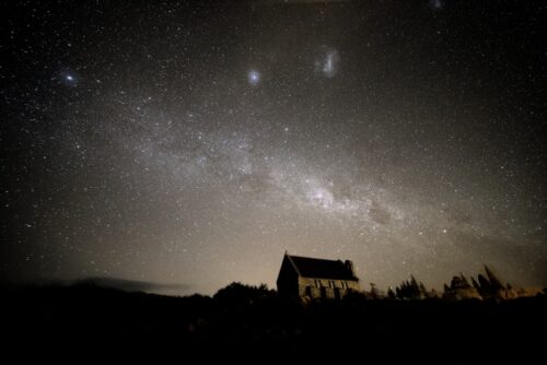 テカポ南十字星と良き羊飼いの教会2025年9月19日AM0430撮影