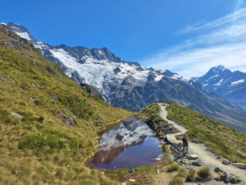 マウントクック25年2月のセアリーターントラック