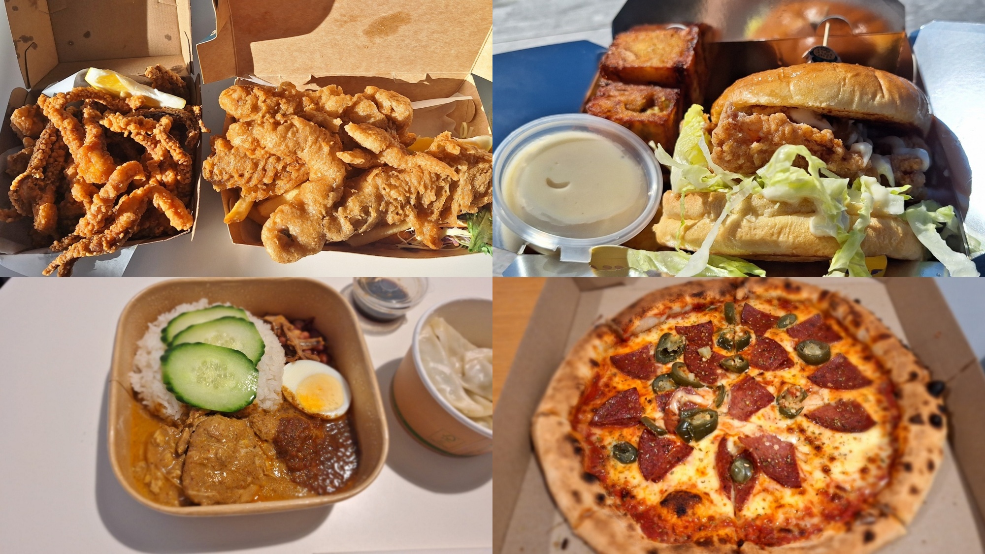 テカポのフードトラック