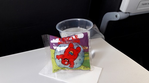 NZ航空NZ国内線機内サービスのクッキータイム