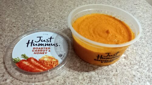 Just Hummus社のローストキャロット＆ハニーフムス