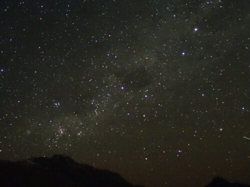 クイーンズタウンサンシャインベイトラックから9月21日PM2330に撮った南十字星