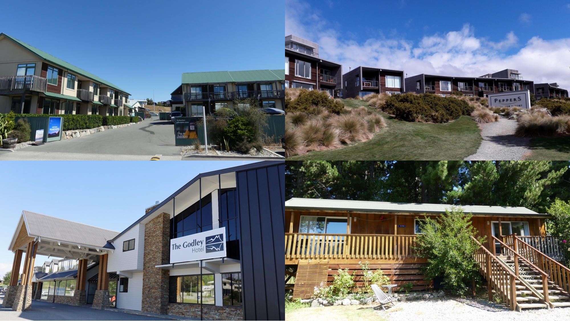 テカポの3人一部屋可能なホテル