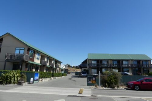 テカポレイクテカポビレッジモーテルの外観