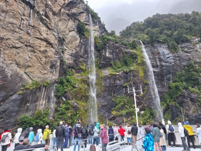 ミルフォードサウンドの見どころ、フェアリー・フォールス