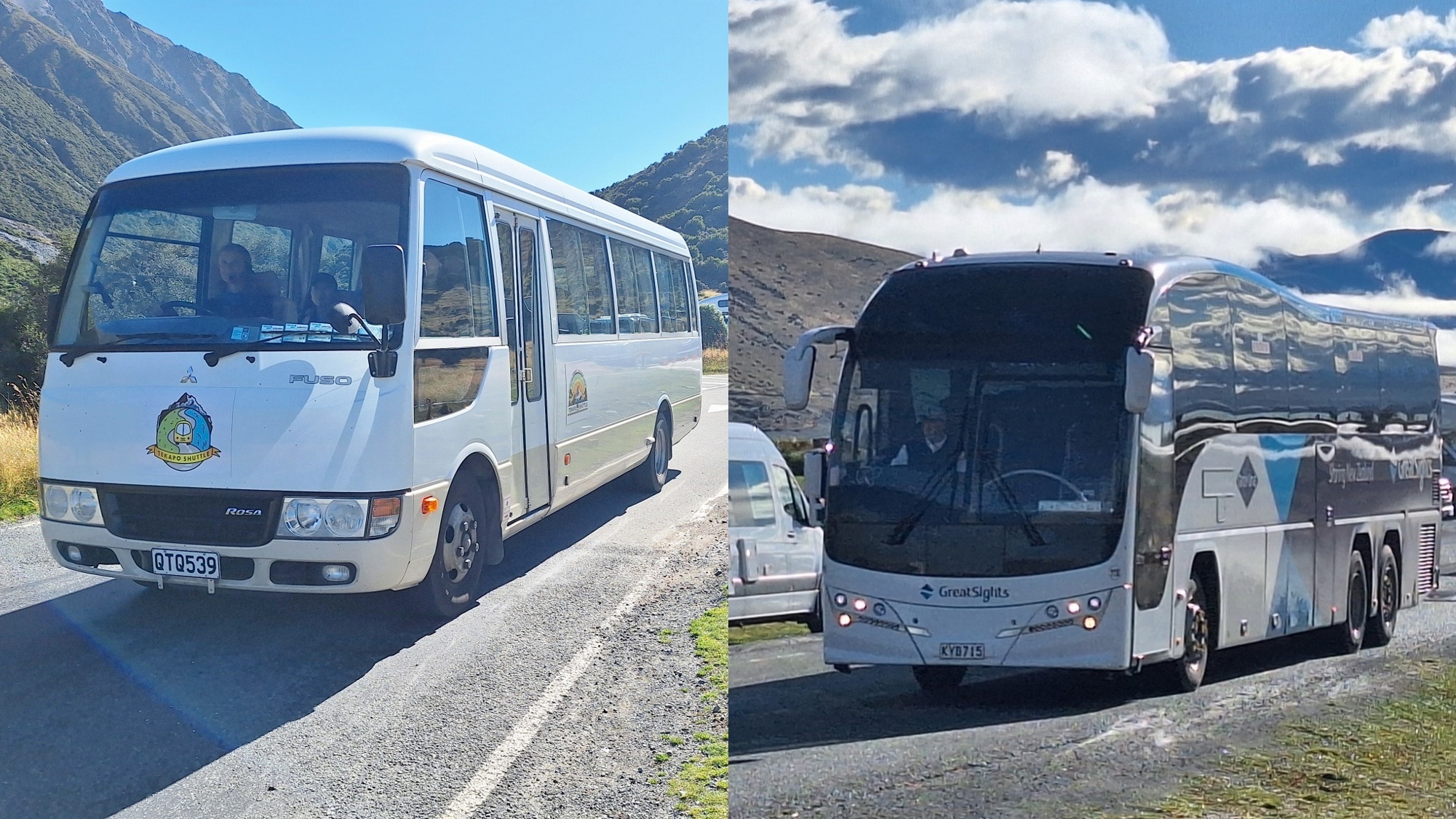 テカポ/マウントクックシャトルバス