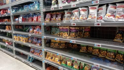 ポテトチップス、コーンチップス