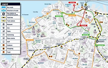 リンクバスのPDF版ルートマップ