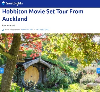 グレイトサイツ観光バスツアーでオークランドからホビット村を日帰り観光