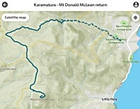 Karamatura to Mt. Donald McLeanTrail