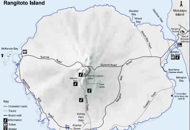 ランギトト島のPDFマップ