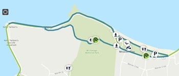 タマキドライブ・コースタル・パス遊歩道