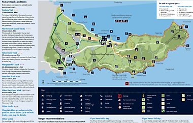 Tāwharanui Regional ParkのPDFパンフレット