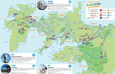 Waiheki Island Explorer Hop-On Hop-Off Bus Tourパンフレット