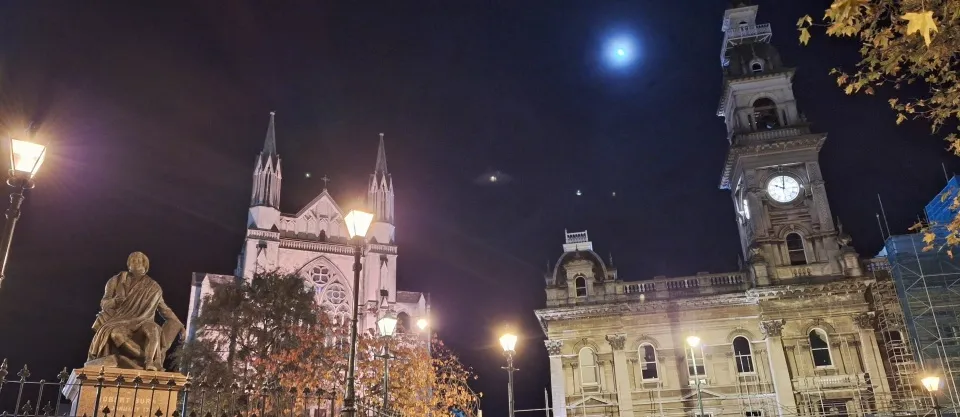 ダニーデンオクタゴン夜景