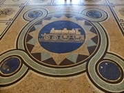 ダニーデン駅モザイクタイル