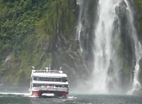 サザン・ディスカバリー社のミルフォードサウンド・ネイチャ－・クルーズ