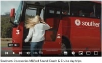 サザンディスカバリーミルフォードサウンド日帰りバスツアーPV