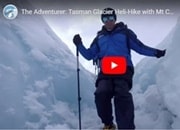 マウントクックタスマン氷河ヘリコプターハイキング