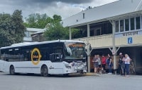 アロータウン行Orbus路線2ルートバス