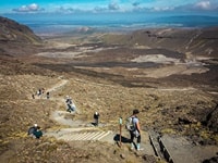 トンガリロ・アルパイン・クロッシングDevil's Staircase悪魔の階段
