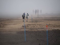 トンガリロ・アルパイン・クロッシング濃霧の道のり