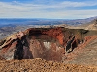 トンガリロ・アルパイン・クロッシングレッドクレーター