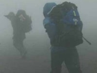 強風のトンガリロアルパインクロッシング