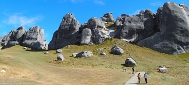 アーサーズパスのキャスルヒル