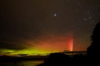 NZ旅行中にオーロラが見れるかもしれない町