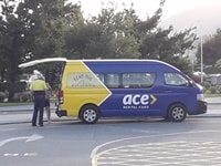 クイーンズタウン空港エースレンタルカー無料送迎シャトル