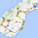 NZ南島ペンギン街道縦断ルート
