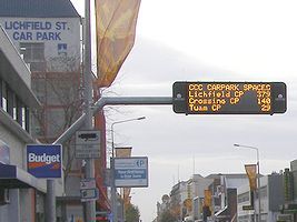 クライストチャーチのパーキングビル