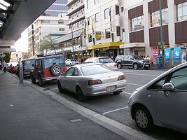 ニュージーランドレンタカーパーキング