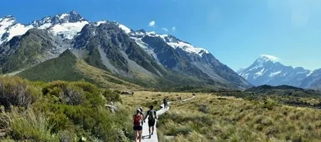 NZブリーズ観光送迎ツアーマウントクック