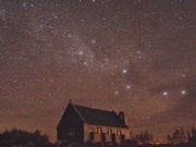 テカポの星空南十字星