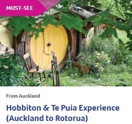 グレイトサイツ観光バスツアーオークランド発ホビトン村とテプイア観光付きロトルア行きツアー