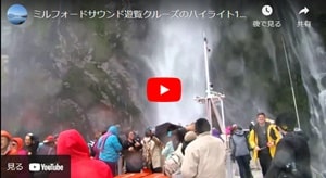 ミルフォードサウンドのシーニッククルーズのイメージユーチューブビデオ